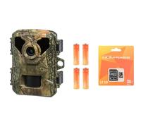 Pack Todo Incluido Camara de Caza PIE1075 + Pilas (x4) + Tarjeta SD de 32 GB