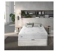 Pack top viscogel z9 150x190cm ensacado y canapé glaciar somnalis 190 cm