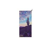 PackTowl Toalla para viajes y campin, personal, ultraligera y de microfibra, estampado aire del desierto, cuerpo
