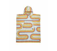 PACKTOWL Poncho - Unisex - Blanco / Amarillo / Rojo - talla S/M- modelo 2025