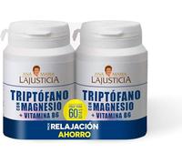 PACK Triptófano con magnesio + VIT B6 - 120 comprimidos | ANA MARIA LA JUSTICIA | ROXUSH