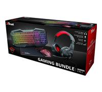 Pack Trust Gaming Gxt 1180rw Teclado Ratón Auriculares y Alfombrilla