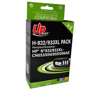 Pack Uprint 4 cartuchos HP932 X L & 933 X L