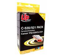 Pack Uprint PGI520/CLI521 5 Cartuchos