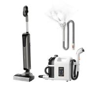 Pack: UWANT Aspiradora para sólidos y líquidos D700 × Limpiador a vapor B200 - Gris - D700 / B200 Blanco / con cepillo de planchar
