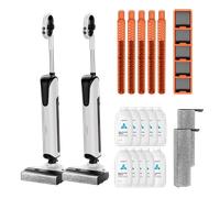 Pack: UWANT Aspiradora para sólidos y líquidos D700, limpiadora de suelos - Blanco / D700 paquete de 3 meses / Blanco - D700 Paquete de 1 año