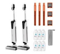 Pack: UWANT Aspiradora para sólidos y líquidos D700, limpiadora de suelos - Blanco / Paquete semestral D700 / Blanco - D700 Paquete de 3 meses