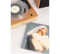 PACK Vinilo LUX De Rosalía + RECORD PLAYER PRO Tocadiscos Con Altavoces Madera Clara