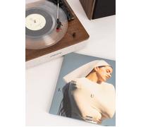 PACK Vinilo LUX De Rosalía + RECORD PLAYER PRO Tocadiscos Con Altavoces Madera Oscura