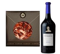 Pack Vino Rioja - Jamón de Bellota 100% Ibérico Maldonado Cortado a Mano 100g + Vino Tinto Colección Vivanco Parcelas de Mazuelo 75cl