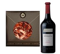 Pack Vino Rioja - Jamón de Bellota 100% Ibérico Maldonado Cortado a Mano 100g + Vino Tinto Colección Vivanco Parcelas de Garnacha 75cl