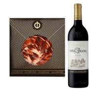 Pack Vino Rioja - Jamón de Bellota 100% Ibérico Maldonado Cortado a Mano 100g + Vino Tinto Viña Arana Gran Reserva 75cl
