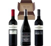 Pack Vino Tinto Ramón Bilbao - 1 x Ramón Bilbao Crianza + 1 x Ramón Bilbao Edición Limitada + 1 x Ramón Bilbao Reserva - Envío 24H Gratis - Mejor Selección ENOVINOS