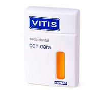 Pack Vitis seda dental con cera 2x50 m