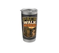 Pack Walk Morning Vaso térmico de acero inoxidable de doble pared