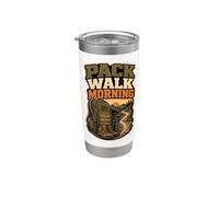 Pack Walk Morning Vaso térmico de acero inoxidable de doble pared