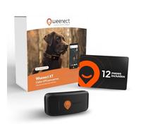 Pack Weenect XT | Rastreador GPS para Perro - Sin Collar | 1 año de suscripción Incluido | Impermeable | Antena XL | Alcance Ilimitado
