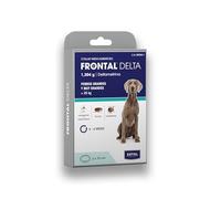 Pack x2 Collares Antiparasitario Frontal Duo Delta para Perros Grandes + 25 KG Muy Efectivo | Efectivo en Pulgas, Garrapatas y Mosquitos + Flebotomos (Leishmaniosis) Duración 4-6 Meses | Nexum Market