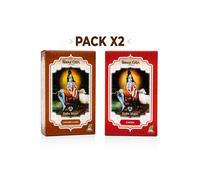 PACK X2 RADHE SHYAM Henna en Polvo Natural 100g Tinte Vegetal para Cabello | Color, Brillo, Volumen y Cuidado Capilar | 11 Tonos: Caoba, Caoba Luminoso, Súper Caoba Oscuro, Cobre Natural, Castaño