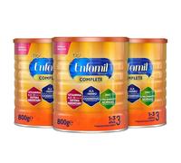 Pack x3 Enfamil Complete 3, Leche Infantil de Continuación de 1 a 3 años, 800 gr - Pack de 3 Latas