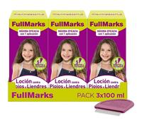 Pack x3 Loción antipiojos con lendrera - FullMarks