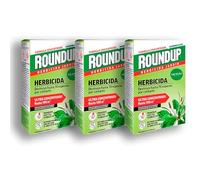 PACK x3 ROUNDUP Herbicida Total para Eliminar Todo Tipo de Malas Hierbas | Efectos Visibles en sólo 2 Horas | 250 ML para diluir en 5L Agua | Elimina hasta 70 de Hierbas/Musgo | Nexum Market