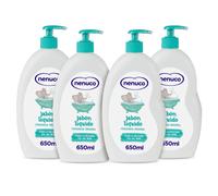 Pack x4 Jabón Líquido Ultra Suave de Fragancia Original 4x650 ml -Nenuco