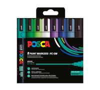 Pack x8: POSCA PC-5M rotulador (1,8 - 2,5 mm redondo)