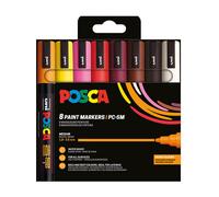 Pack x8: POSCA PC-5M rotulador (1,8 - 2,5 mm redondo)