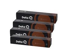 Pack Xl 40 Café QHARISMA - Cápsulas Delta Q - INTENSIDAD 12 - 4 X10 capsulas,QHARISMA