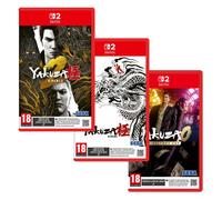 Pack Yakuza 0 Directors Cut + Yakuza Kiwami 1 + Yakuza Kiwami 2 - Nintendo Switch 2 - Nuevo Precintado - PAL España