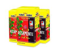 Pack Yerba Mate Rosamonte Suave 1 Kg - 3 Uds