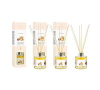 PACK3 ABIENDADOR CON AROMA,MIKADO AMBIENTADOR PREMIUM 130ml CANELA NARANJA(PLUS HOME)