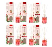 PACK6 MIKADO AMBIENTADOR 100ml FRUTOS ROJOS(PLUS HOME)
