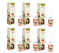PACK6 MIKADO AMBIENTADOR 100ml MANZANA & CANELA(PLUS HOME)