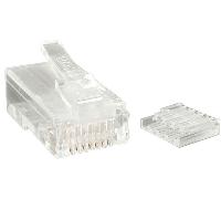 StarTech.com - CRJ45C6STR50 conector RJ-45 Transparente