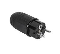 Package universal Schuko lleno de IP44 16A 250V 250V Negro