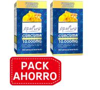 PackAhorro - Estado Puro Curcuma 10.000 Mg 80 caps Tongil