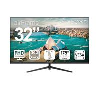 Packard Bell airFrame - Monitor FHD de 32 pulgadas, 1920 x 1080, ultraancho, compatible con montaje VESA, ajuste de inclinación, HDMI/VGA, bisel delgado, para el hogar, la oficina y juegos ligeros