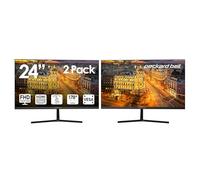 Packard Bell Monitor De Computadora De 24 Pulgadas Fhd 1920 X 1080. 75 Hz, 5 Milisegundos, Monitor Dual, Monitor Ultra Ancho, Montaje Vesa, Inclinación, Monitor Vga Y Hdmi, Monitor Básico Y Monitor