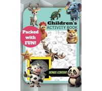 Packed with Fun! Children's Activity Book: Ages 5-13 Creative young minds book for home and on-the-go