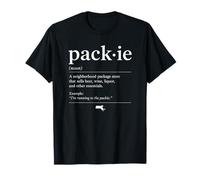 Packie Massachusetts Diccionario Divertido Boston Townie Slang Camiseta