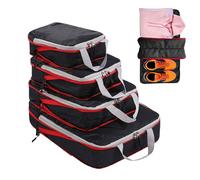 Packing Cubes - Juego organizador maleta | Bolsas Maleta con diseño para universidad Camping Mudanza Vacaciones Mochila Crucero