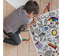 PACKLIST® Póster para Colorear XXL ¡Disfruta del Verano! Gigante Actividad Creativa Niños | Horas de Diversión Artística y Educativa | Fomenta el Arte y la Creatividad para Todos.