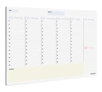 PACKLIST Weekplanner Zonder Datum. A4 Weekorganisator met Uren, Wekelijkse Bureauplanning - Exclusief Ontworpen Weekagenda's, Weekplanners en Weekkalenders - 100% Papieren Planner
