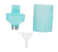 PACKOVE 1 Juego botella aplicadora de cabello moribundo básico botella aplicadora para el cabello cono botella vacía aplicador cuentagotas frasco gotero aplicador el plastico Azul