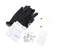 PACKOVE 1 Juego Piercings En La Nariz Perforación Kit De Perforaciones En La Nariz Tachuelas Perforantes Equipos Para Perforar Orejas Kit De Perforacion De Oreja Plata Acrílico