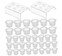 PACKOVE 1 Juego Portavasos para colorear tinta pigmento Tattoo Ink Cup tazas de suministros de ordenador personal