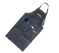 PACKOVE 1 Pc Delantal para peluquería Delantal de color Delantal práctico Delantal para jardinería Delantal cómodo delantal de mezclilla accesorios de ropa de trabajo Trabaja