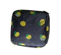 PACKOVE 1 Pieza bolsa de almacenamiento limón bolsas de toallas sanitarias carteras de mujer pequeñas bolsa de toallas sanitarias al aire cartera pequeña para niñas